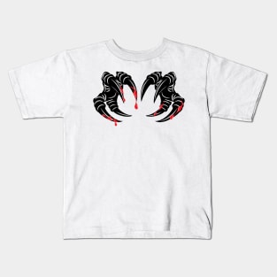 Monster’s Claws With Dripping Blood Kids T-Shirt